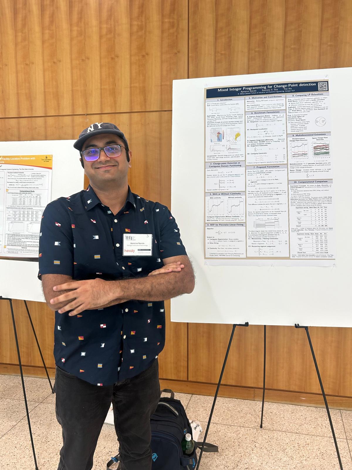Apoorva presenting at MIP, 2026