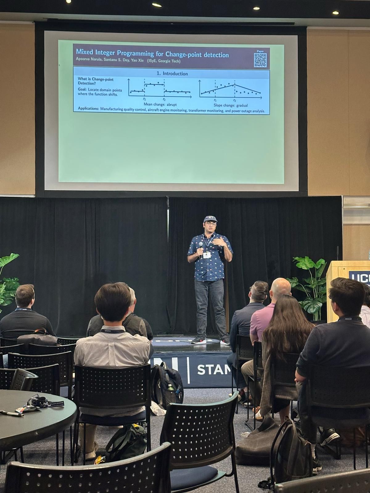 Apoorva presenting at MIP, 2026